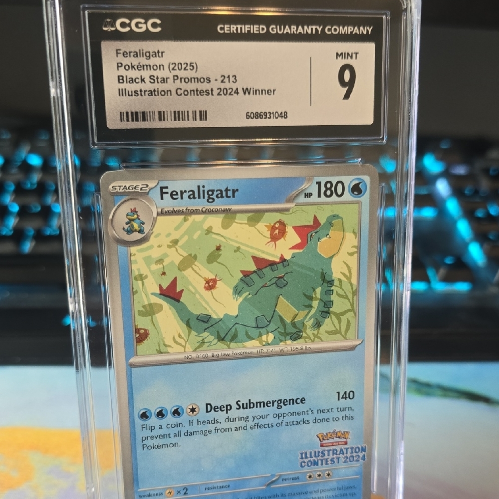 Feraligatr Pokémon Card - Illustration Contest 2024